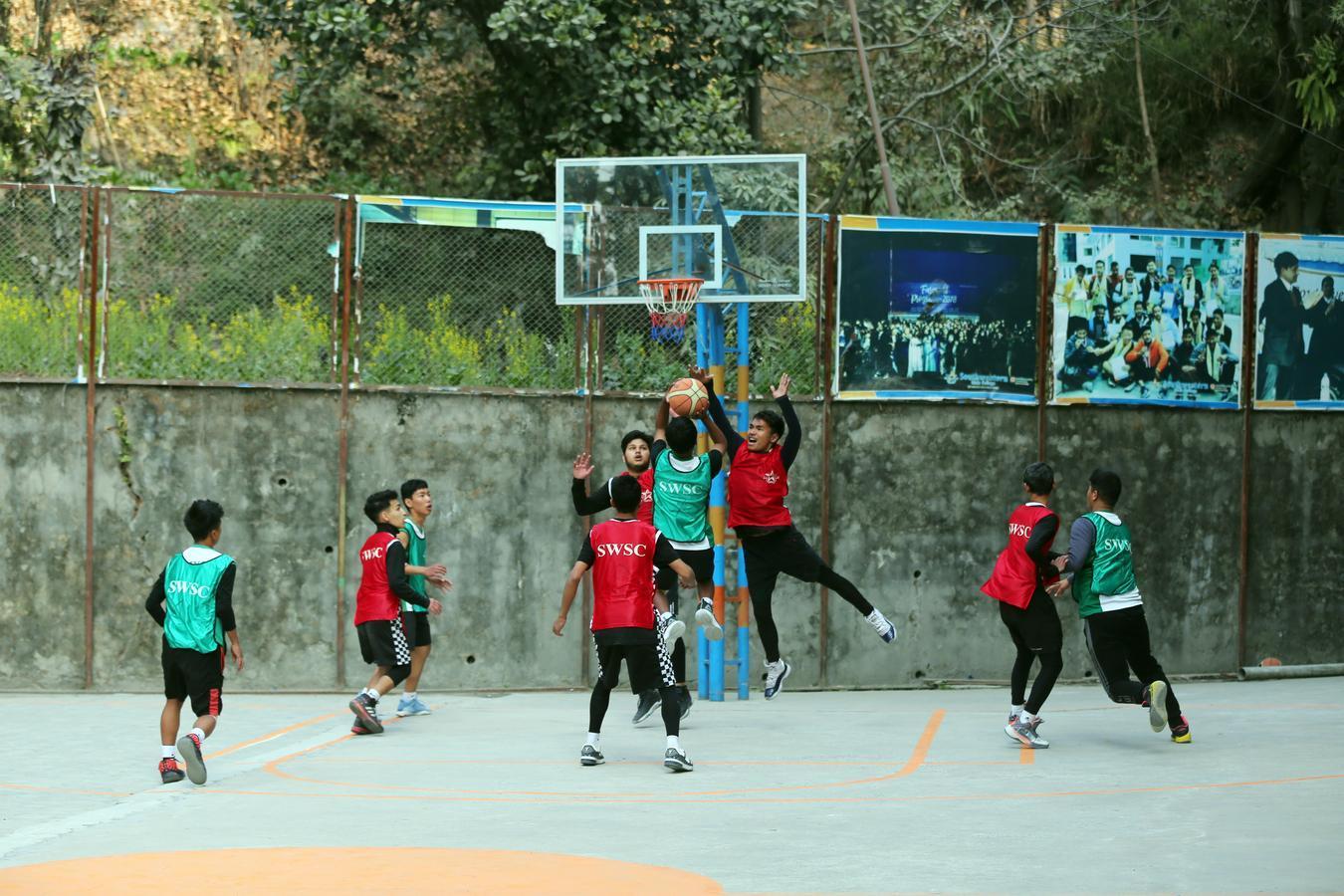 Basketball Match winning moment